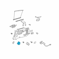 OEM 2016 Toyota Sequoia Seat Switch Diagram - 84190-0C010