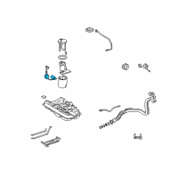 OEM Toyota Camry Fuel Gauge Sending Unit Diagram - 83320-06090