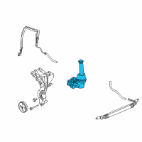 OEM 2006 Chevrolet SSR Pump Kit-P/S (Remanufacture) Diagram - 15267525