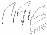 OEM 2022 Acura TLX Sash, Right Front (Lower) Diagram - 72231-TGV-A01