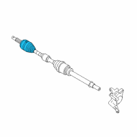 OEM Nissan Maxima Repair Kit-Dust Boot, Outer Diagram - C9241-JA02J