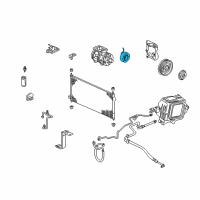 OEM 1998 Acura CL Stator Set Diagram - 38924-PAA-A01