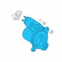 OEM 2005 Ford Ranger Starter Diagram - 7R3Z-11V002-ARM1