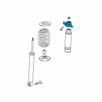 OEM 2019 Buick Cascada Strut Mount Diagram - 13345955
