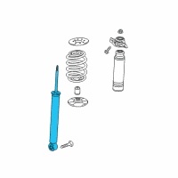 OEM 2018 Buick Cascada Shock Diagram - 39013266