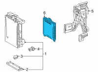 OEM 2022 Toyota Venza Computer Diagram - 89221-48620