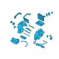 OEM 2006 Kia Optima Heater & EVAPORATOR Diagram - 971002G410