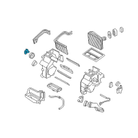 OEM 2008 Kia Sorento Mode Actuator Diagram - 971542G000