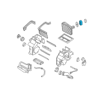 OEM 2009 Kia Optima Seal-EVAPORATOR Dash Diagram - 971652G000