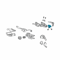 OEM 2005 Honda Accord Immobilization Unit Diagram - 39730-SDA-A11