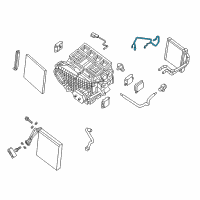 OEM 2014 Nissan Altima Harness-Sub, Heater Unit Diagram - 24040-3TA0A