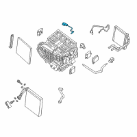 OEM 2020 Nissan Murano Sensor Assy-Intake Diagram - 27723-1HN0B