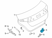 OEM 2022 Toyota GR86 Lock Diagram - SU003-10348