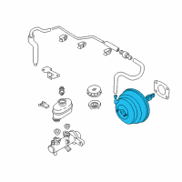 OEM 2000 Nissan Altima Booster Assy-Brake Diagram - 47210-1E500