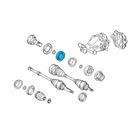OEM 2021 Lexus IS300 Seal, Type T Oil Diagram - 90311-47019
