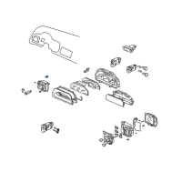 OEM 2003 Honda S2000 Bulb (14V 0.56W) Diagram - 35855-S2A-505