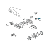 OEM 2003 Honda S2000 Bulb (Cap:Amber) Diagram - 35171-S2A-003