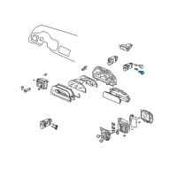 OEM 2005 Honda S2000 Bulb (14V 65Ma) Diagram - 36776-S2A-003