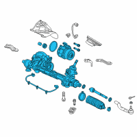 OEM 2017 Honda Civic Gear Box Assembly, Eps Diagram - 53620-TGG-A13