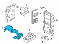 OEM 2022 BMW M440i BATT.VOLTAGE FOR JUMP START Diagram - 61-14-8-736-427