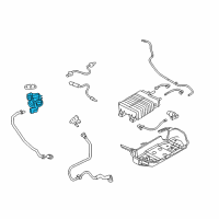 OEM 2010 Ford Mustang EGR Valve Diagram - 7R3Z-9D475-AA