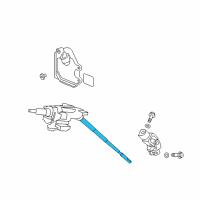 OEM 2013 Acura MDX Joint A Complete, Steering (Lh) Diagram - 53319-STX-A01