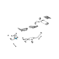 OEM 2010 Toyota Matrix Lower Insulator Diagram - 17513-0D060