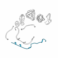 OEM Chrysler Sebring Cooler-Power Steering Diagram - 4764423AE