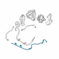 OEM 2006 Chrysler Sebring Cooler-Power Steering Diagram - 4764423AE