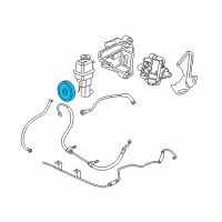 OEM Chrysler Pulley-Power Steering Pump Diagram - 4792574AA