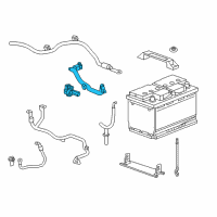 OEM 2017 Chevrolet Corvette Negative Cable Diagram - 23142757