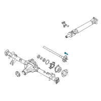 OEM 2015 Nissan Frontier Bolt-Hub Diagram - 43222-91P0A