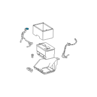 OEM 2011 Dodge Caliber Terminal-Battery Diagram - 5161305AA