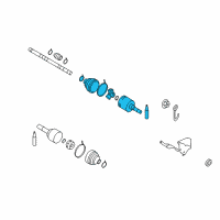 OEM Nissan Versa Note Joint Assy-Outer Diagram - C9211-EL10D