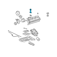 OEM 2008 Toyota Tacoma Oil Filler Tube Diagram - 12185-0F010