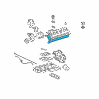 OEM 2009 Toyota Sequoia Valve Cover Gasket Diagram - 11213-0F010