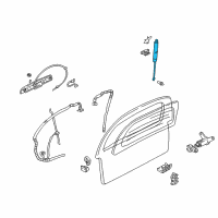 OEM 1997 Chevrolet Venture Strut Asm-Lift Gate <Use 1C6L Diagram - 10400855