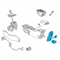 OEM 2017 Buick Cascada Rear Panel Diagram - 13306504