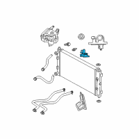 OEM 2003 Chrysler Sebring Housing-Water Outlet Diagram - 4792630AA