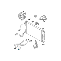 OEM Chrysler Sebring Clamp-Hose Diagram - 4596424AA