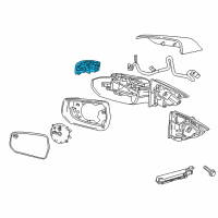 OEM 2022 Chevrolet Malibu Turn Signal Lamp Diagram - 23278559