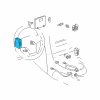 OEM 2005 Lexus IS300 Multiplex Network Body Computer Diagram - 89220-53551