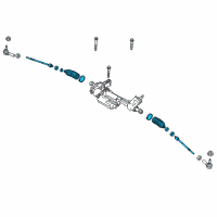 OEM 2014 Ford Mustang Inner Tie Rod Diagram - BR3Z-3280-C