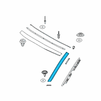 OEM 2019 BMW i8 Cover, Column A Left Diagram - 51-33-7-462-627