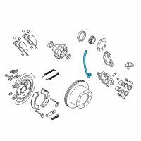 OEM 2016 Ram 2500 Hose-Brake Diagram - 5154263AC