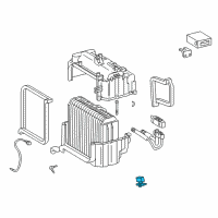 OEM 2000 Toyota RAV4 Resistor Diagram - 87138-42010