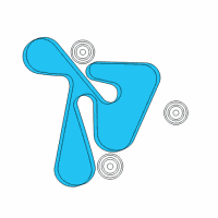 OEM Dodge Journey Belt-SERPENTINE Diagram - 4891721AB