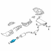 OEM 2014 Ford Focus Converter Diagram - BV6Z-5E212-A