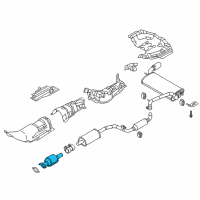 OEM 2013 Ford Focus Converter Diagram - BV6Z-5E212-A