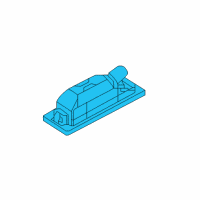 OEM 2017 Jeep Renegade Lamp-License Plate Diagram - 68502428AA
